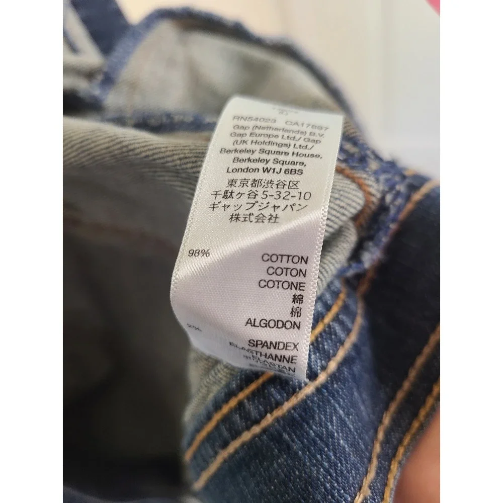 Gap Girls Denim Jean Jacket Size L